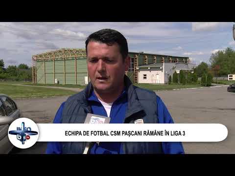 ECHIPA DE FOTBAL CSM PAȘCANI RĂMÂNE ÎN LIGA 3