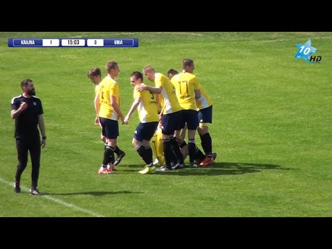 MLKS Krajna Sępólno Krajeńskie - Unia Wąbrzeźno 3:2 (skrót bramkowy), 15.05.2021 r.