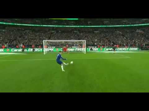 Chelsea vs man City Carabao Cup tanda de penaltis 0 (3)-0 (4)