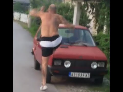 Ivan Mitrovic Biza - Trcanje i pokazivanje atletskih sposobnosti