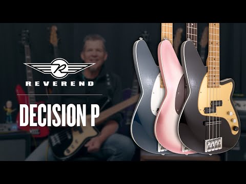 Reverend Decision P Sandstone Rosewood 4-String Electric Bass NEW image 7