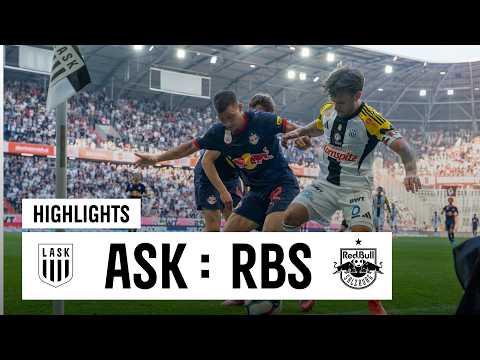 LASK Linzer Athletik Sport Klub Linz 2-1 FC Red Bull Salzburg
