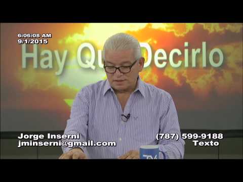 Hay Que Decirlo 09-01-15 (01) - Seguridad y peleas en las escuelas