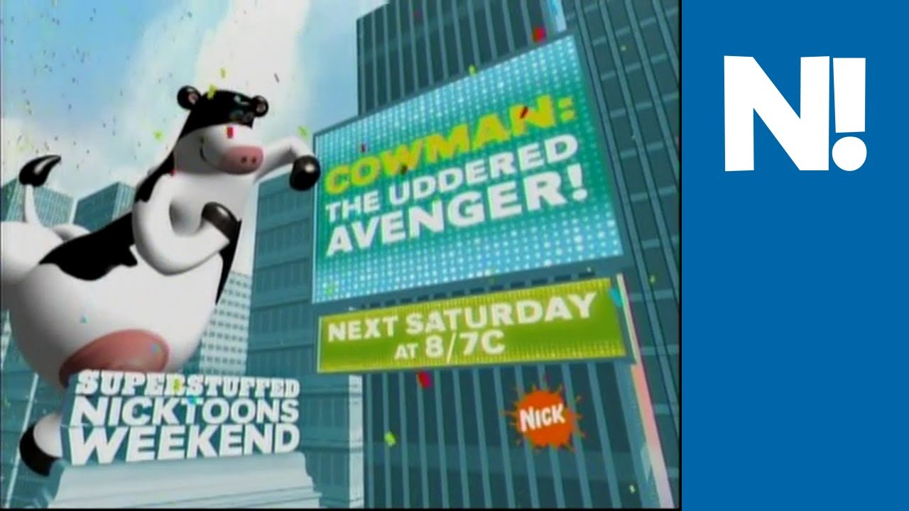 Nickelodeon Back at the Barnyard "Cowman: The Uddered Avenger!" Promo (November 23, 2008)