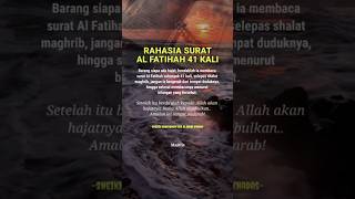 Download lagu Rahasia Surat Al-Fatihah 41x #waliallah #ulamaindonesia #foryou #shorts mp3
