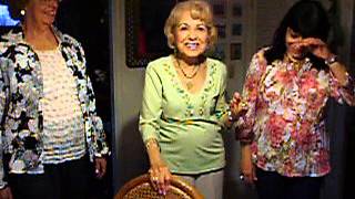 Mother's 91st Birthday Party - Blowing Out The Candles...