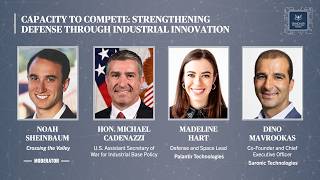 Capacity to Compete: Strengthening Defense through Industrial Innovation | 2026 NSIB Summit
