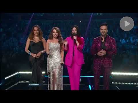 THALIA&ANNITA&FONSY&LAURA PAUSSINI INTRO LATIN GRAMMY 2022