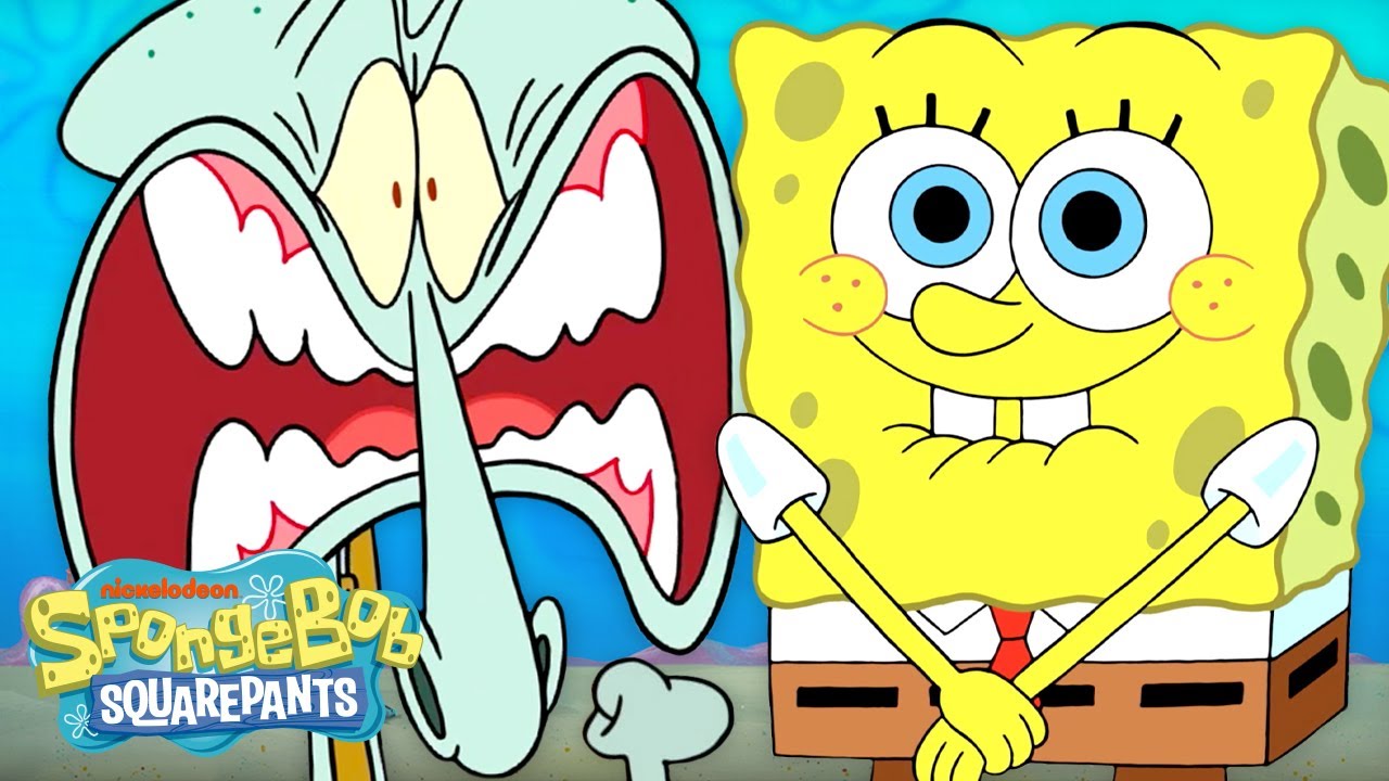 60 MINUTES of SpongeBob Driving Squidward Crazy 😅 | @SpongeBobOfficial