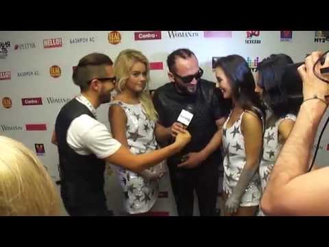 Группа SEREBRO и Dj Meg после победы на Премии МУЗ-ТВ 2014