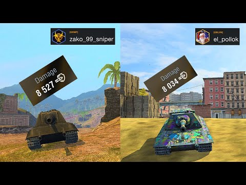 Panzerkampfwagen E-100 & Jagdpanzer E-100 - WOT BLITZ -