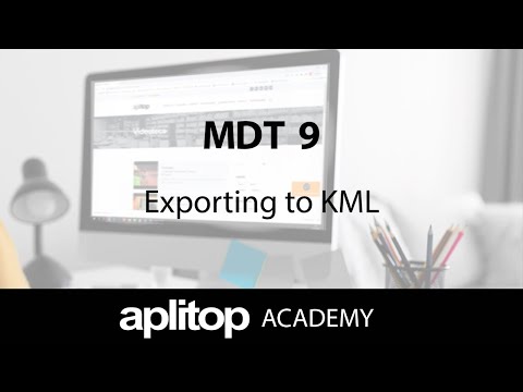 TcpMDT9 | Exporting to KML