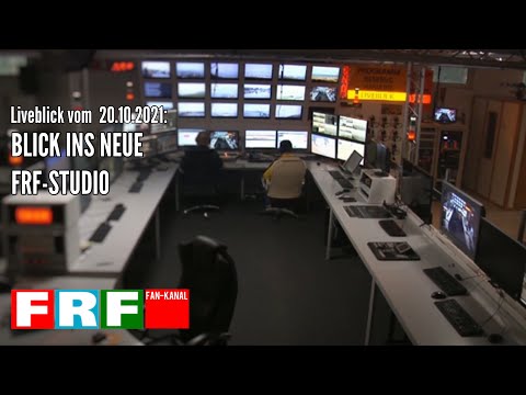 FRF-Liveblick: Blick in das neue FRF-Studio