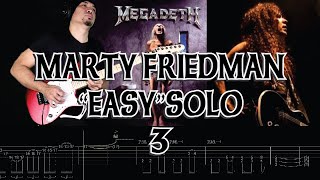 Megadeth Foreclosure Of A Dream Guitar Solo Lesson with Tabs