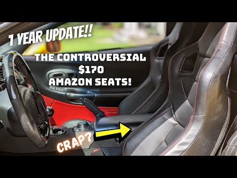 1 YEAR UPDATE OF THE CHEAP AMAZON SEATS.. MY EXPERIENCE & ARE THEY WORTH IT? LETS DIVE IN.