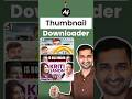 How To Download Recreate Stunning YouTube Thumbnails In Minutes Thumbnail Downloader