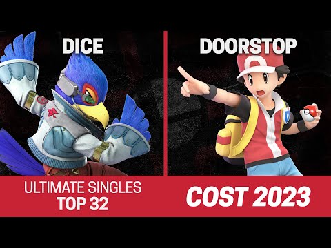 COST 2023 Singles Top 32 - Dice (Falco) vs Doorstop (Zero Suit Samus, Pokémon Trainer) - SSBU