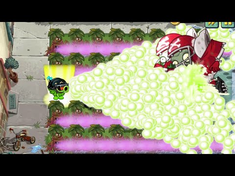 PvZ 2 Challenge - 150 Plants level Max Vs 2 Modern All Star Zombies level 20