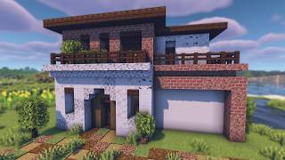 ⛏Minecraft Building Tutorial | How to Build a Modern House #3