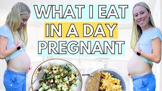 EXACTLY What A Nutritionist Eats In A Day While Pregnant | Healthy Pregnancy Diet Tips!