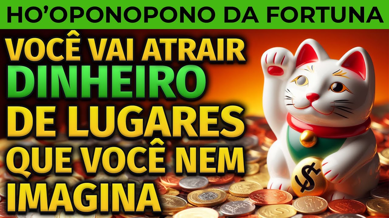 HO'OPONOPONO DA FORTUNA: DINHEIRO URGENTE, IMEDIATO E DE LUGARES QUE VOCÊ NEM IMAGINA