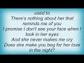 Vince Gill - She Never Makes Me Cry Lyrics