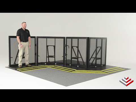 CC-500 Crowd Control Barricade - Corner Wedges
