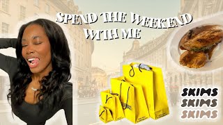 SPEND THE WEEKEND WITH ME | SKIMS | SHOPPING | SUNDAY ROAST