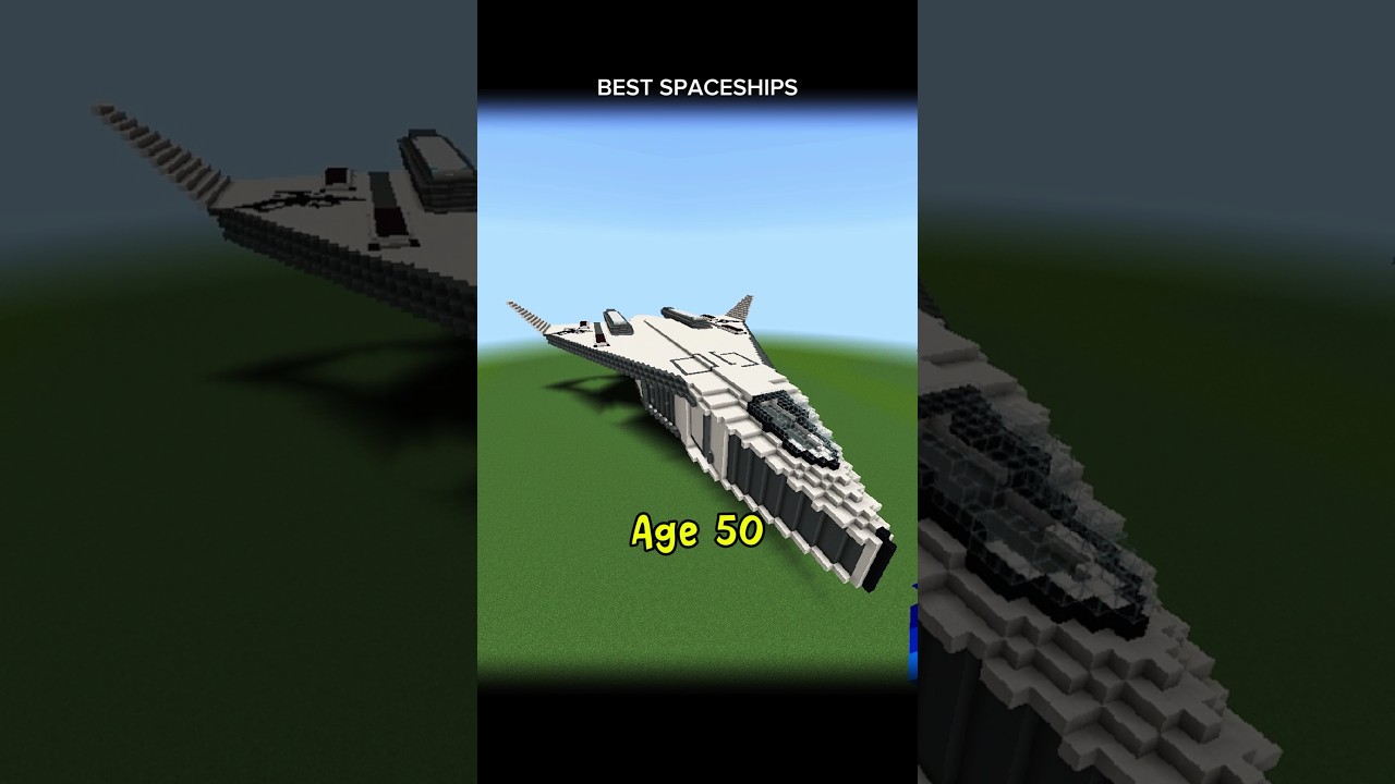 I Build Best Spaceships in Minecraft 🌌🚀