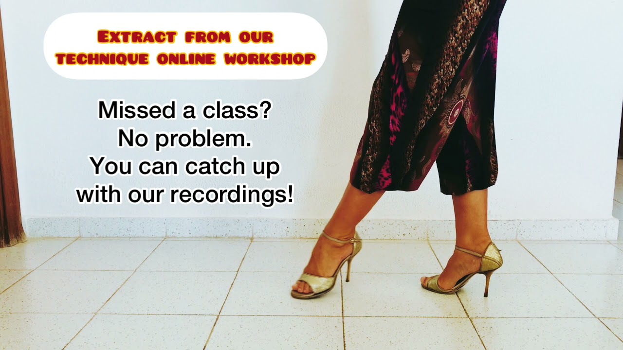 Forward step technique #followers #leaders TANGO Georgina Vargas & Oscar Mandagaran ONLINE workshop