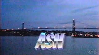 ASN Nightly Sign-Off, O Canada, Test Pattern 1987