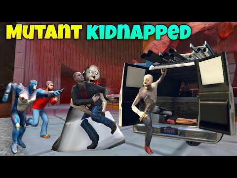 Mutant Kidnapped By Granny & Grandpa On Secret Base | In Rope Hero Vice Town