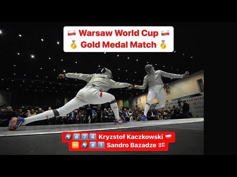 Warsaw World Cup 2023 SMS - GOLD - Sandro Bazadze GEO v Krzysztof Kaczkowski POL