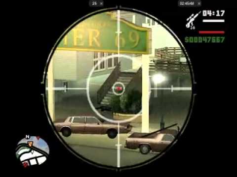 Grand Theft Auto San Andreas Walkthrough Part 47 (Pier 69)