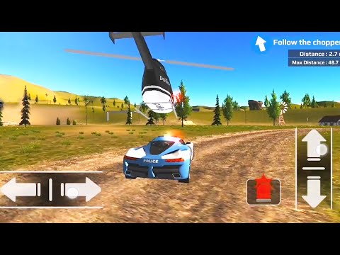 Crime City POLICE CAR DRIVER #5 - Police Car Follow The Chopper - Android GAMEPLAY