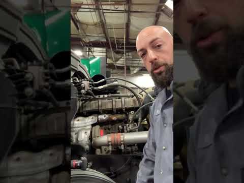 Freightliner cascadia DD15 engine EGR EGR cooler failure. By diesel dr