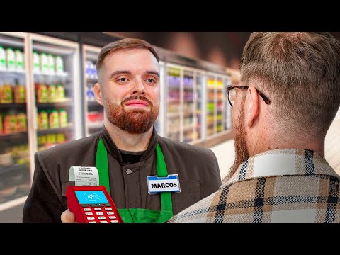 Trabajando De Incógnito En Un Supermercado