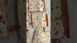 Giant Frosted Strawberry Pop Tart (So Easy!)