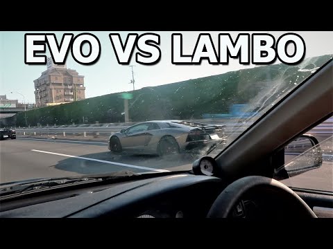 Racing Lamborghini's In The Evo
