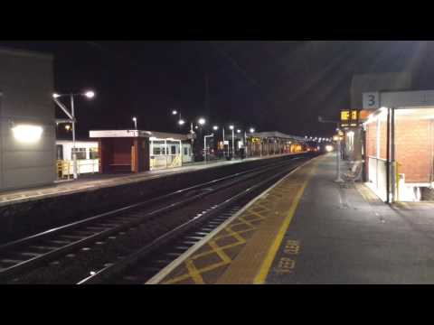 DRS 57003, 90004 and 68025 pass Manningtree on 0Z90