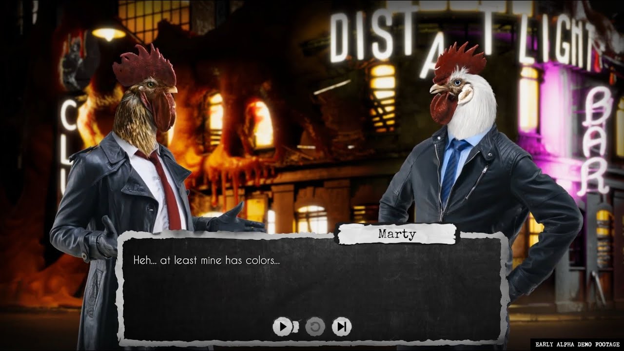 Chicken Police: Into the HIVE! gameplay trailer teaser