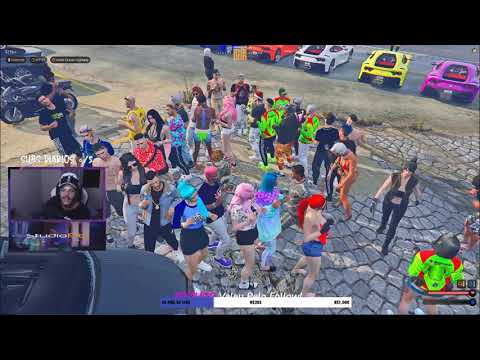 NOISKITA FAZ ARROCHA MISTURADO COM SWINGUERA NO EVENTO DO SKIPINHO GTA RP / CIDADE ALTA @noiskita