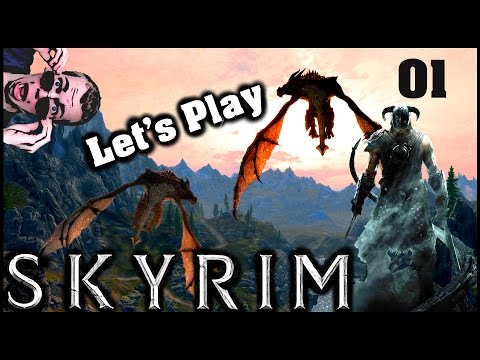 "Auf nach Flusswald" Let's Play SKYRIM #01 | Mods | German
