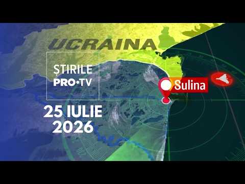 Știrile PRO TV - 25 Iulie 2026 | A doua dronă doborâtă în ultimele 24 de ore