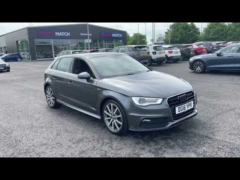 Used 2016 Audi A3 1.4 TFSI S line Sportback at Chester | Motor Match cars for sale