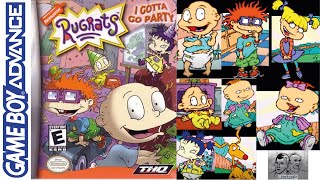 Rugrats: I Gotta Go Party GBA - C&M Playthrough