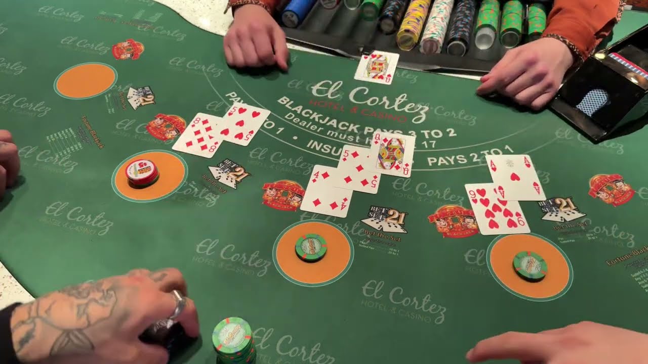 TONS of action | $2000 Blackjack session @ El Cortez