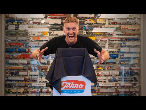 My Scania as a Tekno scale model... with me behind the wheel! 🤩