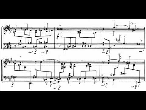 Hamelin plays Weissenberg - Sonata in a state of jazz (3rd mvt) Audio + Sheet music