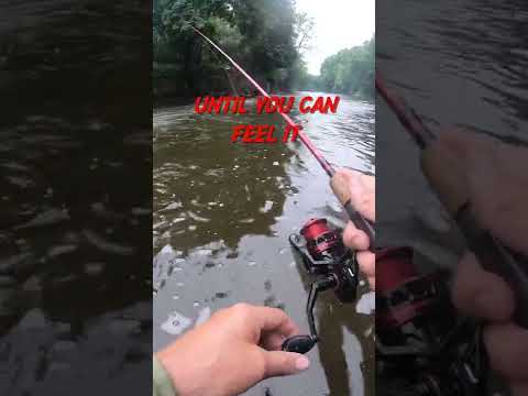 How to Fish with Worms in a River